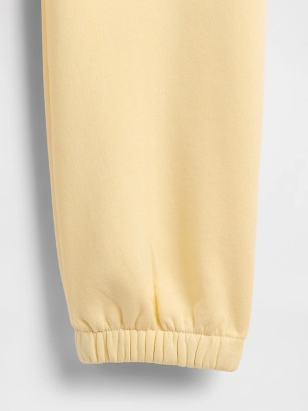 GAP Pale Yellow Women's Jogger Set - Soft Pullover & Track Pants Sz. XL - Picture 5 of 6